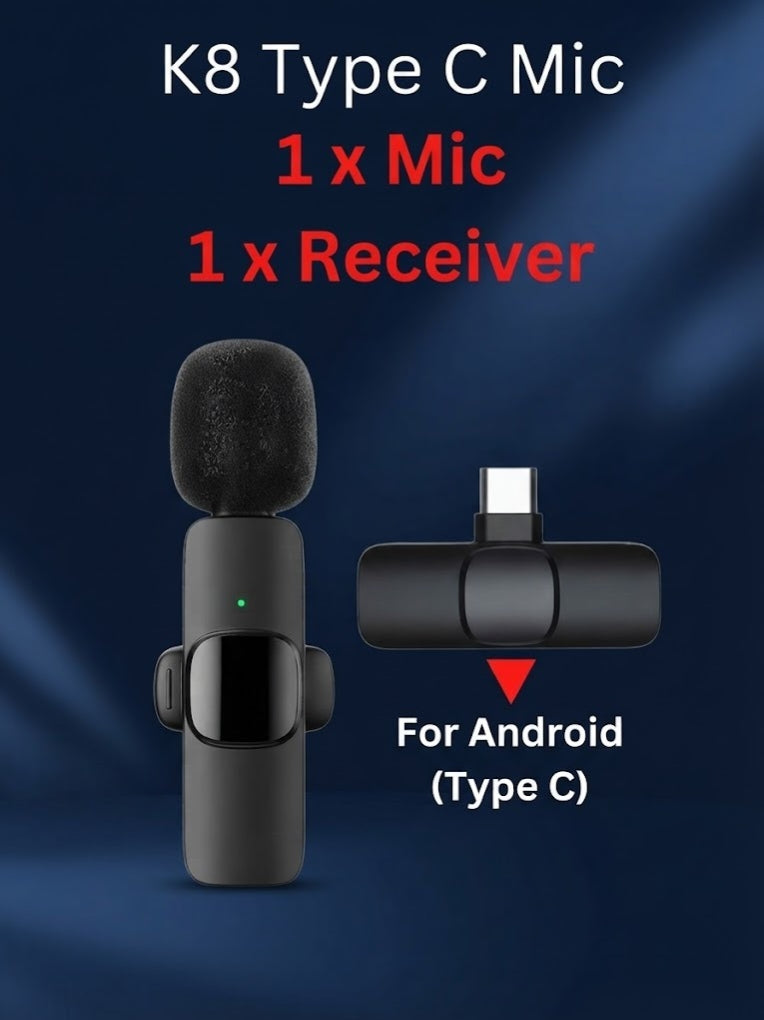 K8 Microphone with usb c