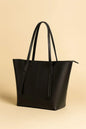 Brown Rexin Tote Bag