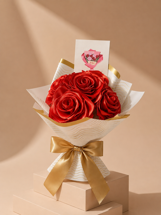 Ribbon Flower Bouquets