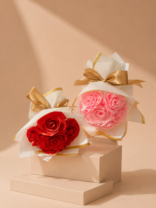 Ribbon Flower Bouquets
