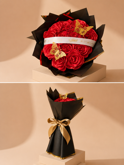 Red Noir Bouquet