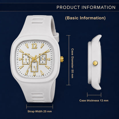 Square Analogue Watch