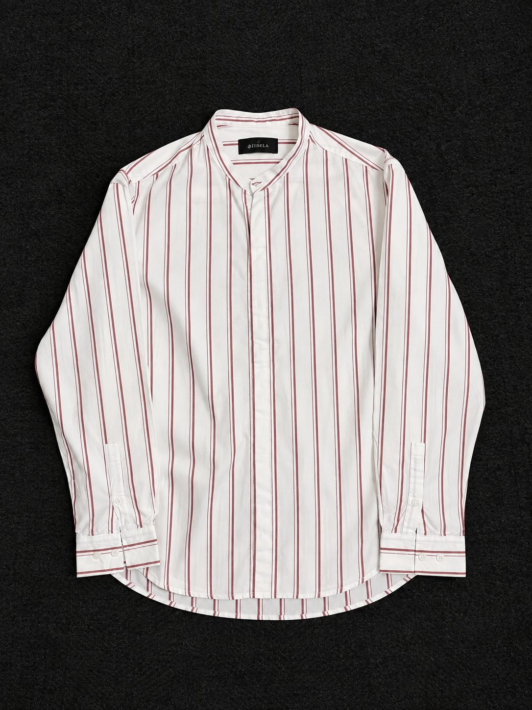 White Red Stripped